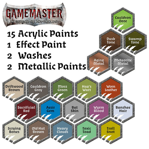 Army Painter: Gamemaster - Wilderness Adventures Paint Set