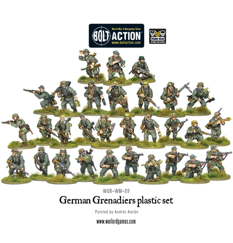 Bolt Action: German Grenadiers indhold