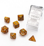 Glitter™ – Polyhedral Gold w/silver 7-Die Set