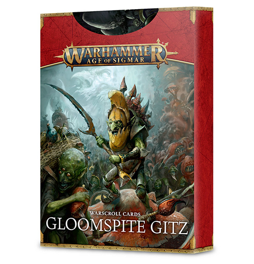 Age of Sigmar: Gloomspite Gitz - Warscroll Cards (Eng)