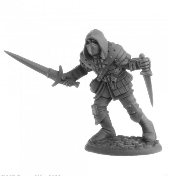 Reaper Bones: Human Rogue - Naus Waghalter forside