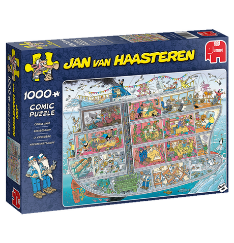 Jan Van Haasteren: Cruise Ship - 1000 (Puslespil) forside