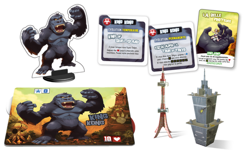 King of Tokyo: Monster Pack – King Kong (Exp) (Eng) spilkomponenter