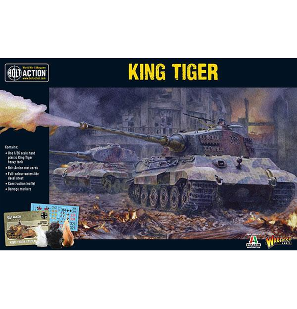 Bolt Action: King Tiger forside