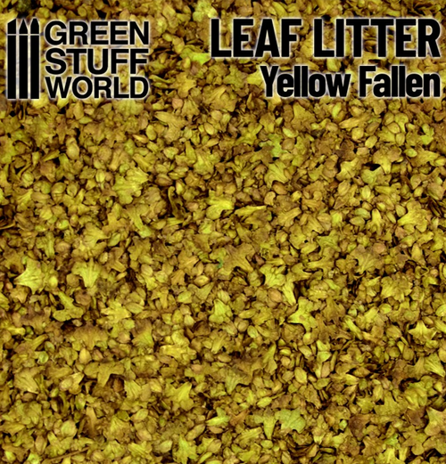 Green Stuff World: Leaf Litter - Fallen Yellow indhold