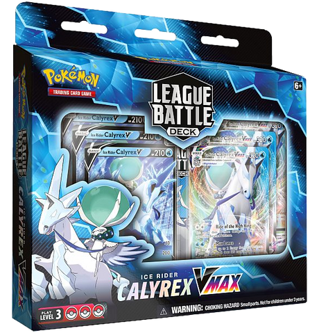 Pokemon League Battle Deck: Ice Rider - Calyrex VMAX forside