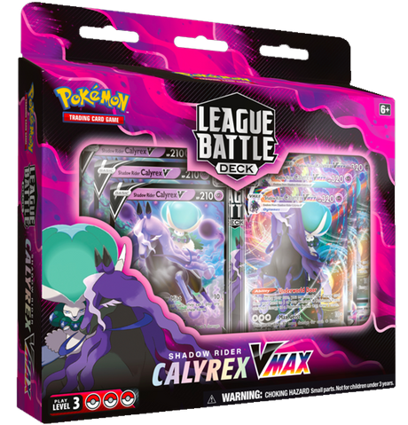Pokemon League Battle Deck: Shadow Rider - Calyrex VMAX forside