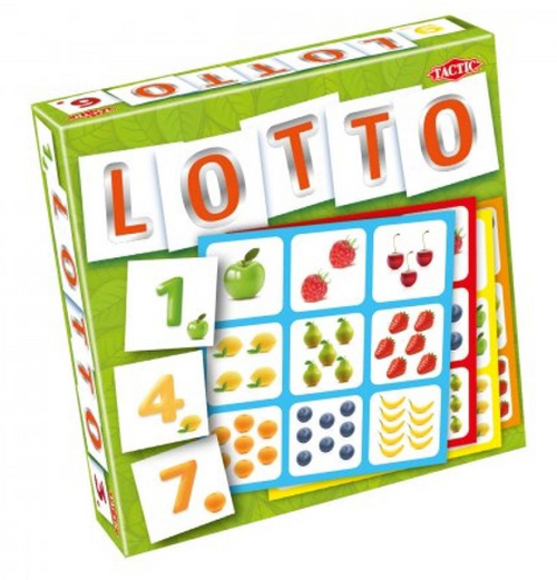 Lotto - Frugter og Tal