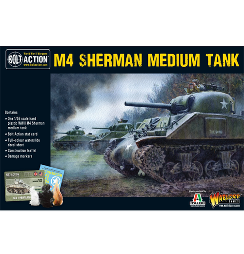 Bolt Action: M4 Sherman forside
