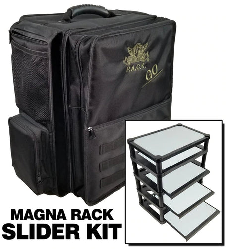P.A.C.K. GO 2.0 with Magna Rack Sliders Load Out (Black)