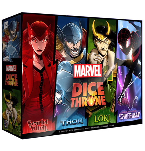 Marvel: Dice Throne - Scarlet Witch & Thor & Loki & Spiderman (Eng)