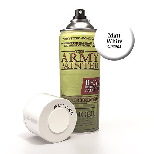 Army Painter Matt White Primer Spray
