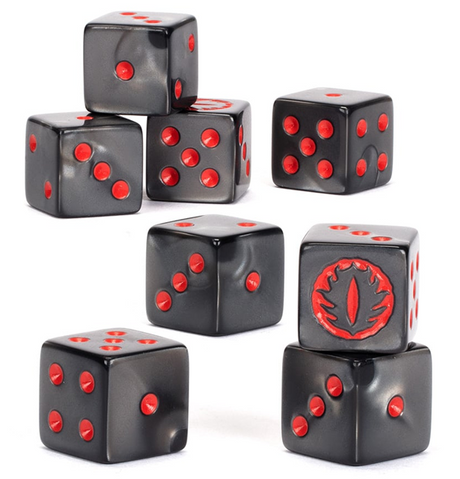 Middle-earth Strategy Battle Game: Mordor - Dice Set
