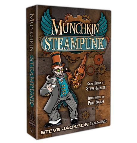 Munchkin Steampunk forside