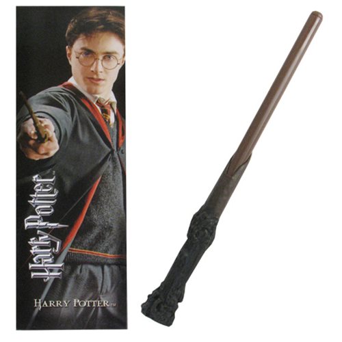 Harry Potter - Harry Potter Wand Pen + bogmærke