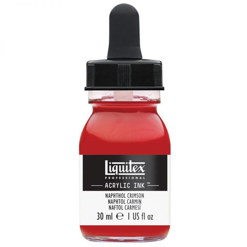 Liquitex Acrylic Ink - Naphthol Crimson 30ml