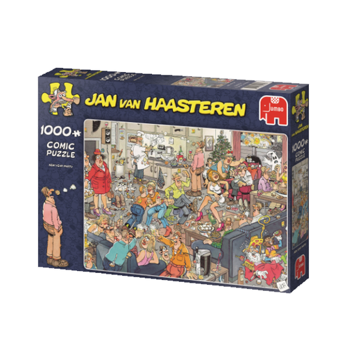 Jan Van Haasteren: New Year Party 1000 forside