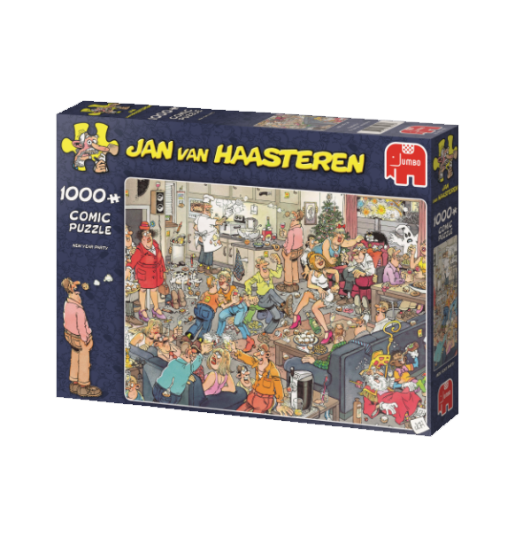 Jan Van Haasteren: New Year Party 1000 forside