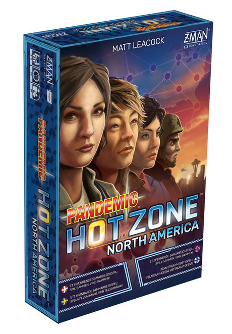 Pandemic: Hot Zone - North America (Dansk)