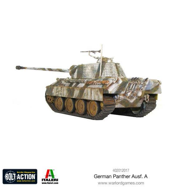 Bolt Action: Panther Ausf A indhold