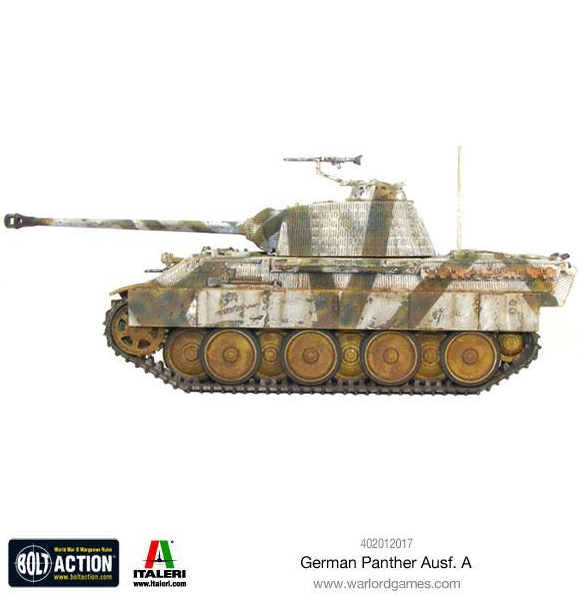 Bolt Action: Panther Ausf A indhold