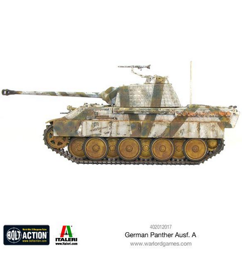 Bolt Action: Panther Ausf A indhold