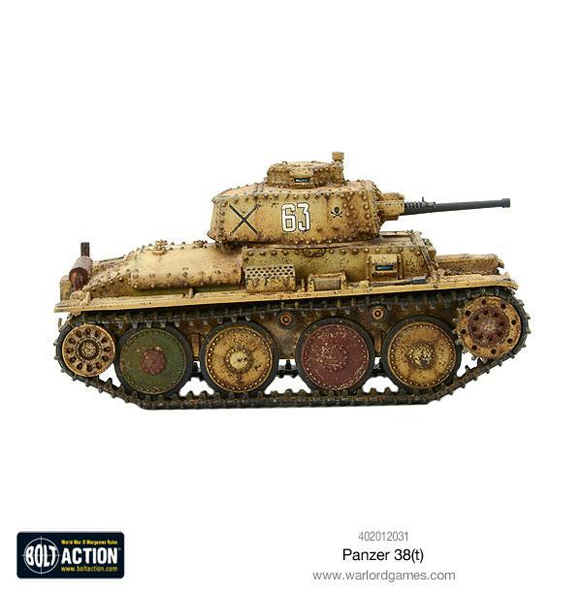 Bolt Action: Panzer 38(t) indhold