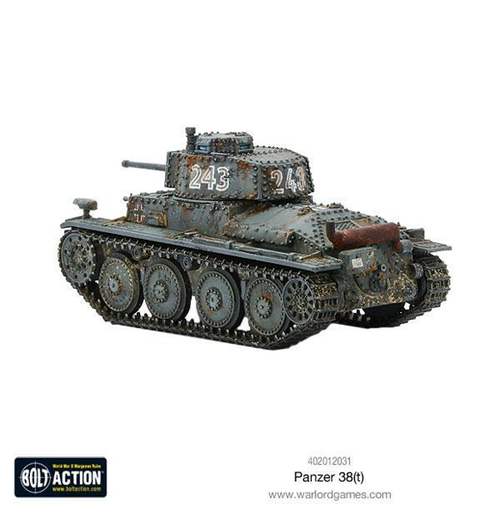 Bolt Action: Panzer 38(t) indhold