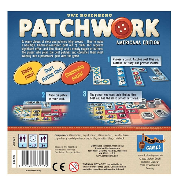 Patchwork: Americana bagside