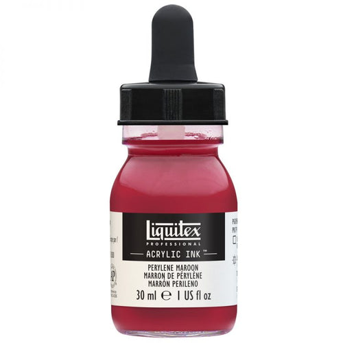 Liquitex Acrylic Ink - Perylene Maroon 30ml