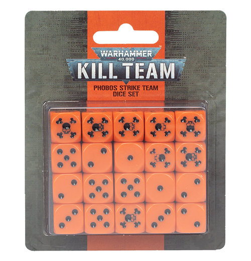 Kill Team: Dice Set - Phobos Strike Team forside