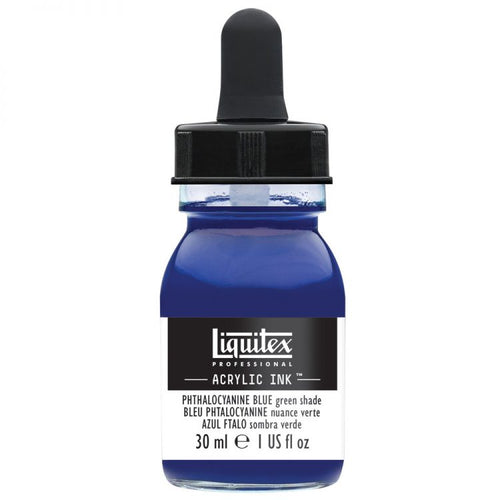 Liquitex Acrylic Ink - Phthalocyanine Blue Green Shade 30ml