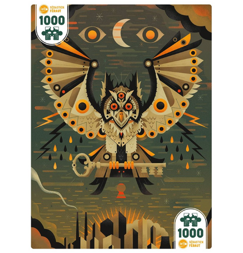 Puzzle Universe: City Owl - 1000 (Puslespil)