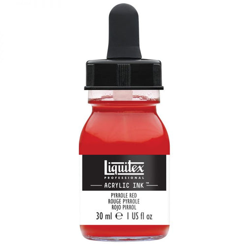 Liquitex Acrylic Ink - Pyrrole Red 30ml