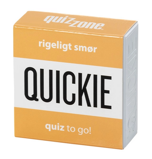 Quickie: Rigeligt Smør (Dansk) forside