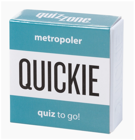 Quickie: Metropoler (Dansk) forside
