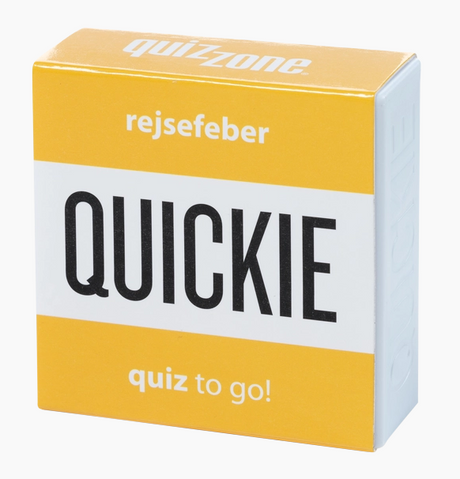 Quickie: Rejsefeber (Dansk) forside