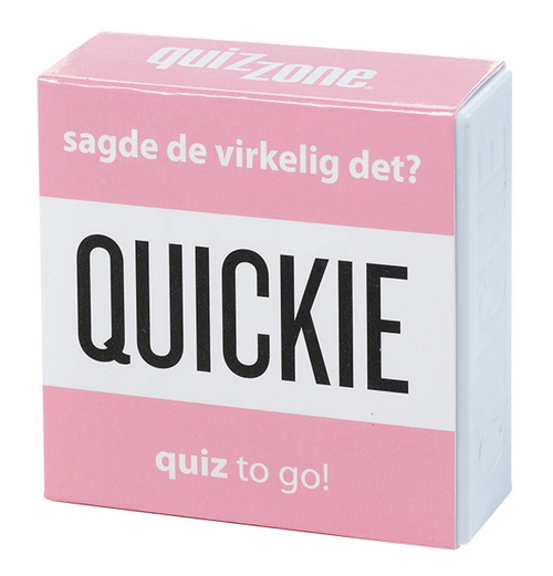 Quickie: Sagde De Virkelig Det? (Dansk) forside