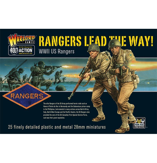 Bolt Action: Rangers lead the way! WWII US Rangers forside