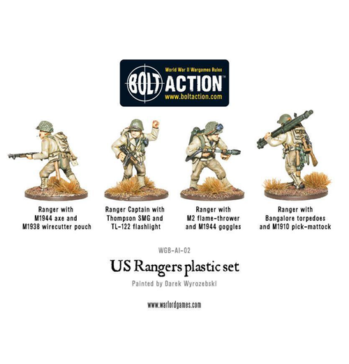 Bolt Action: Rangers lead the way! WWII US Rangers indhold