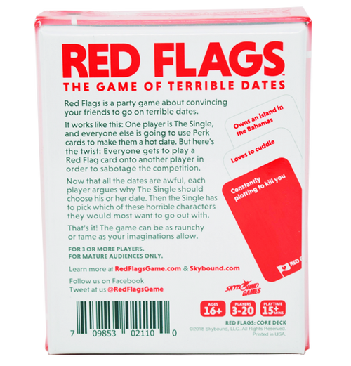 Red Flags: The Game of Terrible Dates
