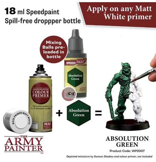 Army Painter: Speed Paint - Absolution Green