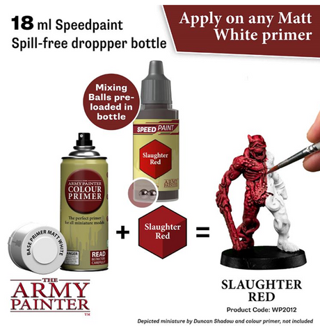 Army Painter: Speed Paint - Slaughter Red