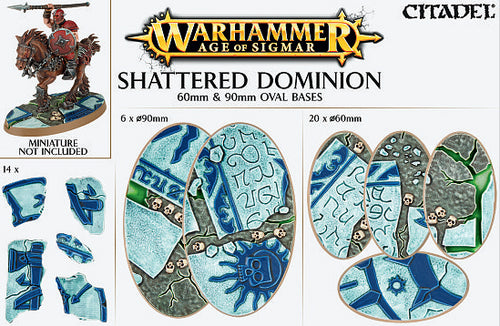 AoS: Shattered Dominion: 60 & 90Mm Oval