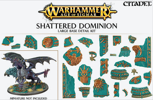 AoS: Shattered Dominion Large Base Detail Kit