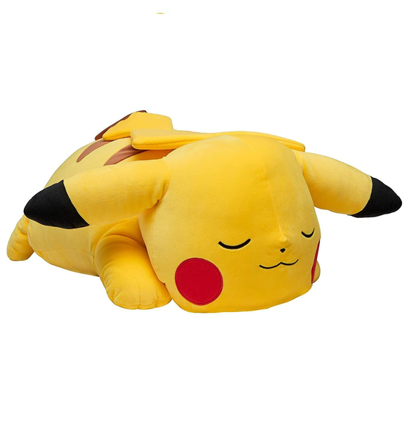 Pokémon Plush: Sleeping Pikachu side