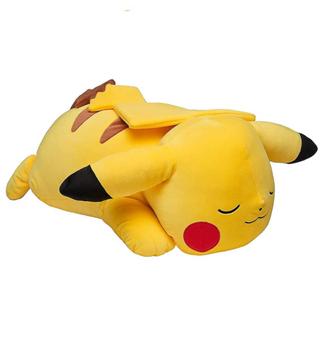Pokémon Plush: Sleeping Pikachu side