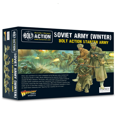 Bolt Action: Soviet Army Winter - Starter Army forside
