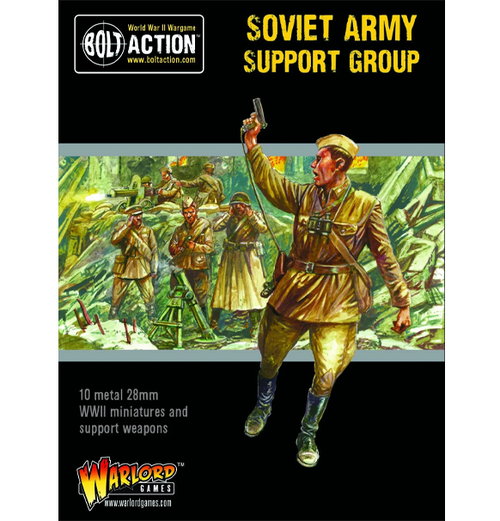 Bolt Action: Soviet Army - Support Group forside