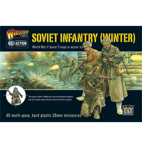 Bolt Action: Soviet Winter Infantry forside